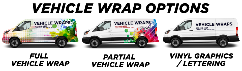 Fort Wayne Vehicle Wraps vehicle wrap options